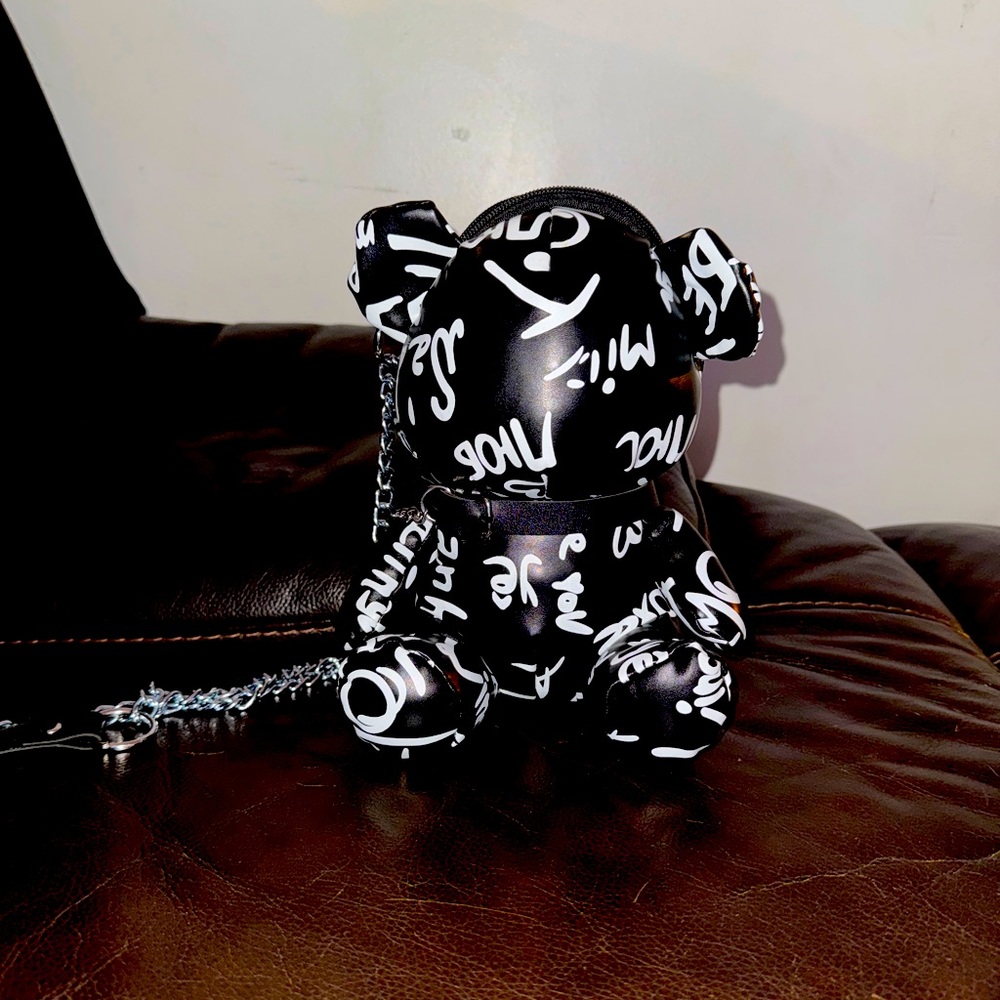 Teddy bear purse NWOT